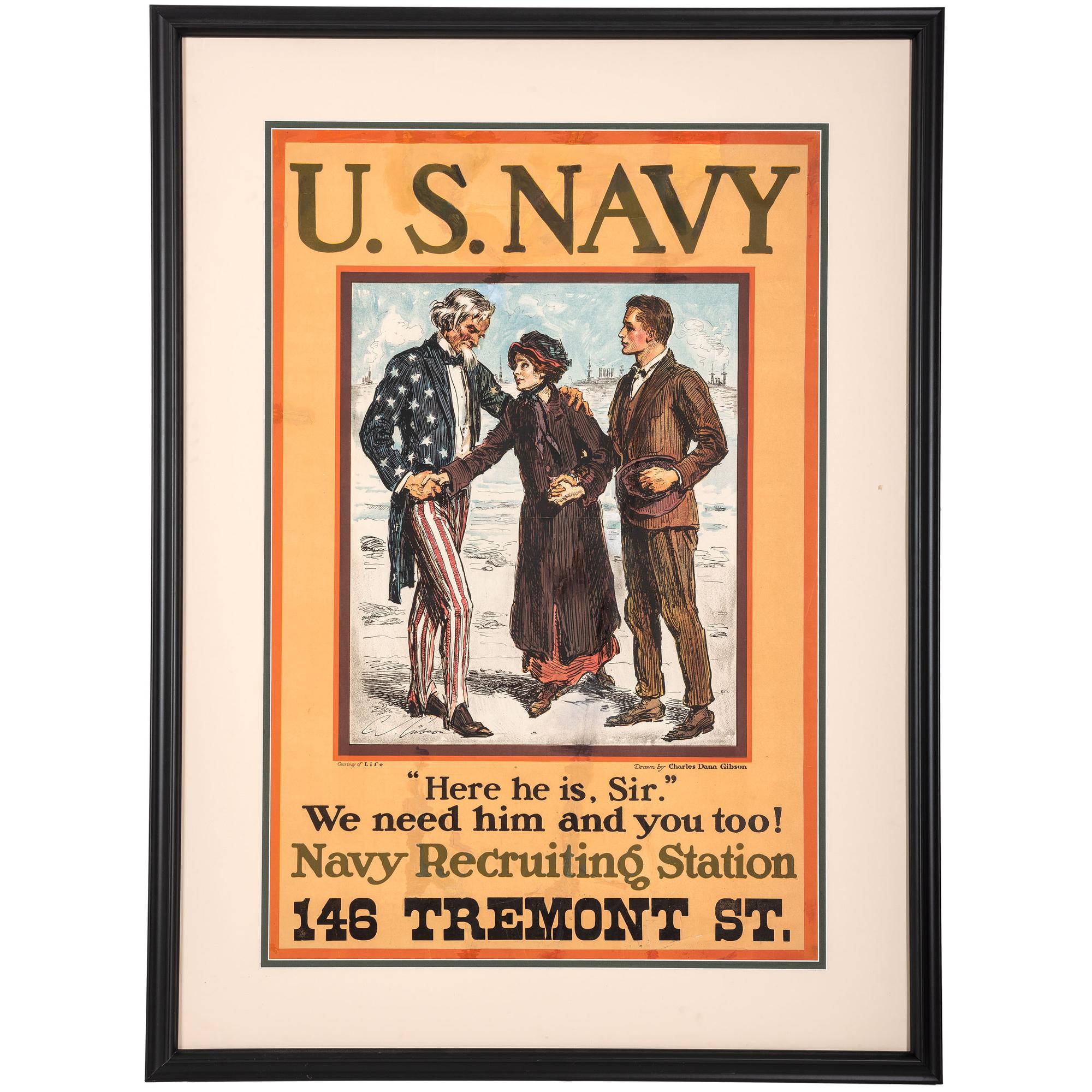 [WORLD WAR I]. A group of 3 World War I-era posters, comprising: