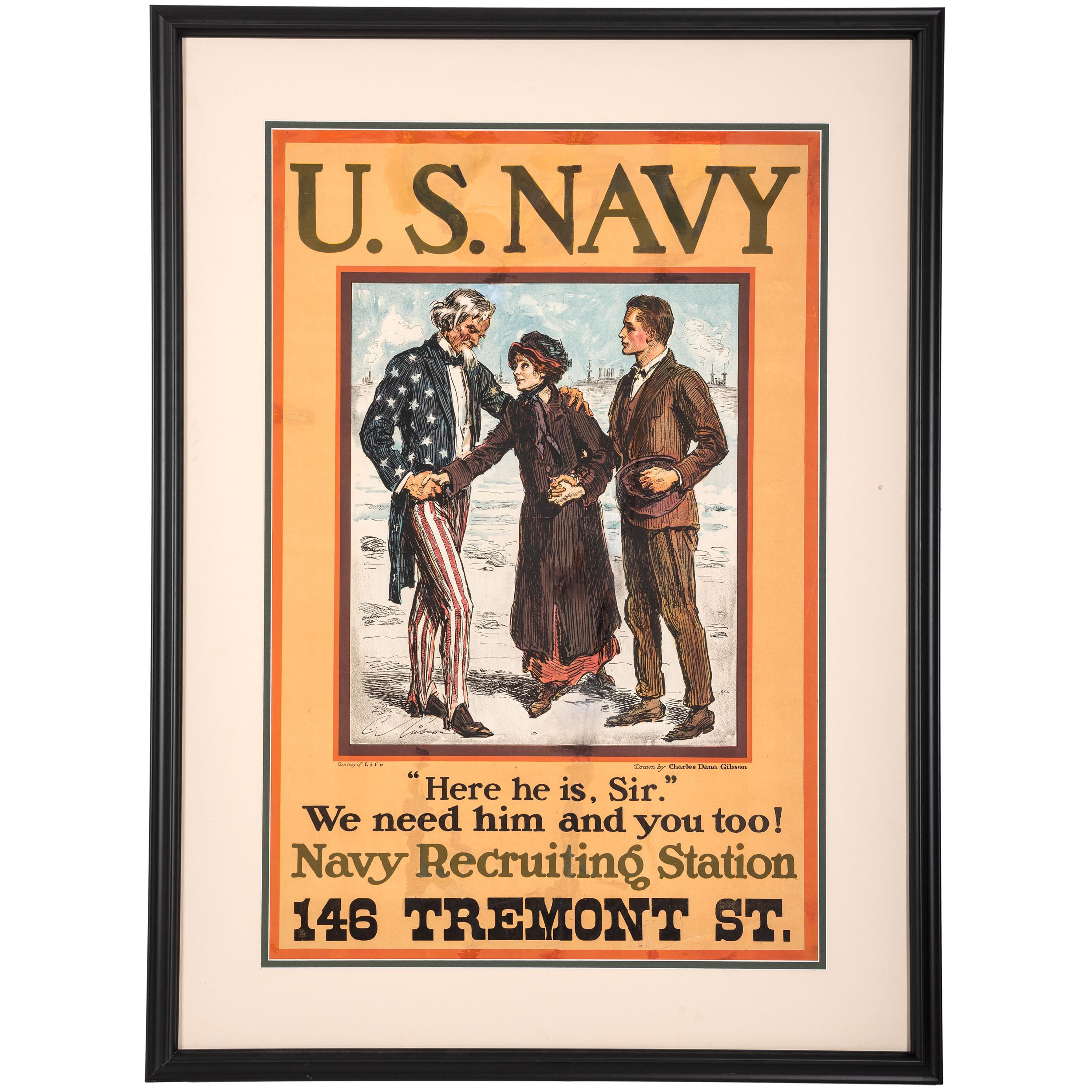 [WORLD WAR I]. A group of 3 World War I-era posters, comprising:
