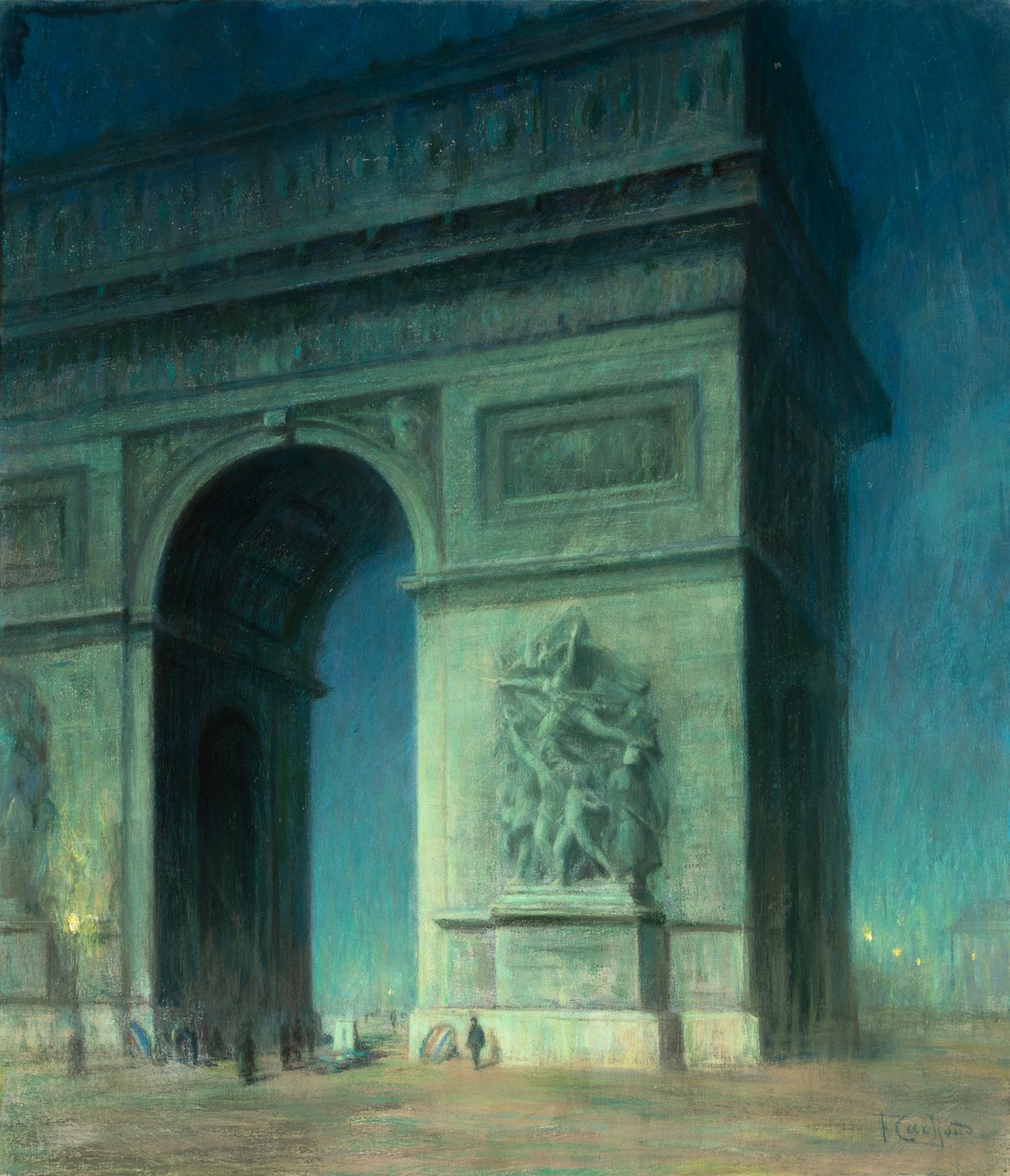 La Caress de la Lune sur la tombe de l'Inconnu