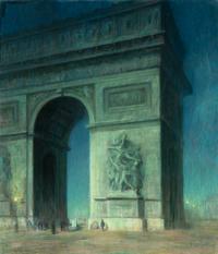 La Caress de la Lune sur la tombe de l'Inconnu