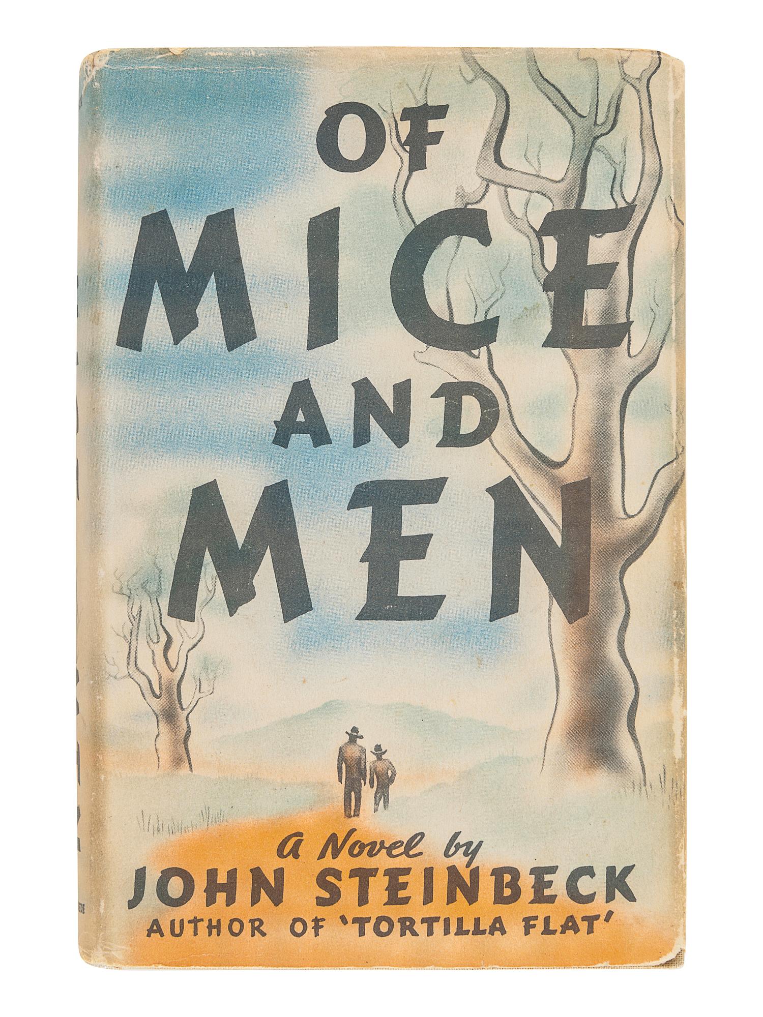 STEINBECK, John (1902-1968). Of Mice and Men. New York: Covici-Friede, 1937.