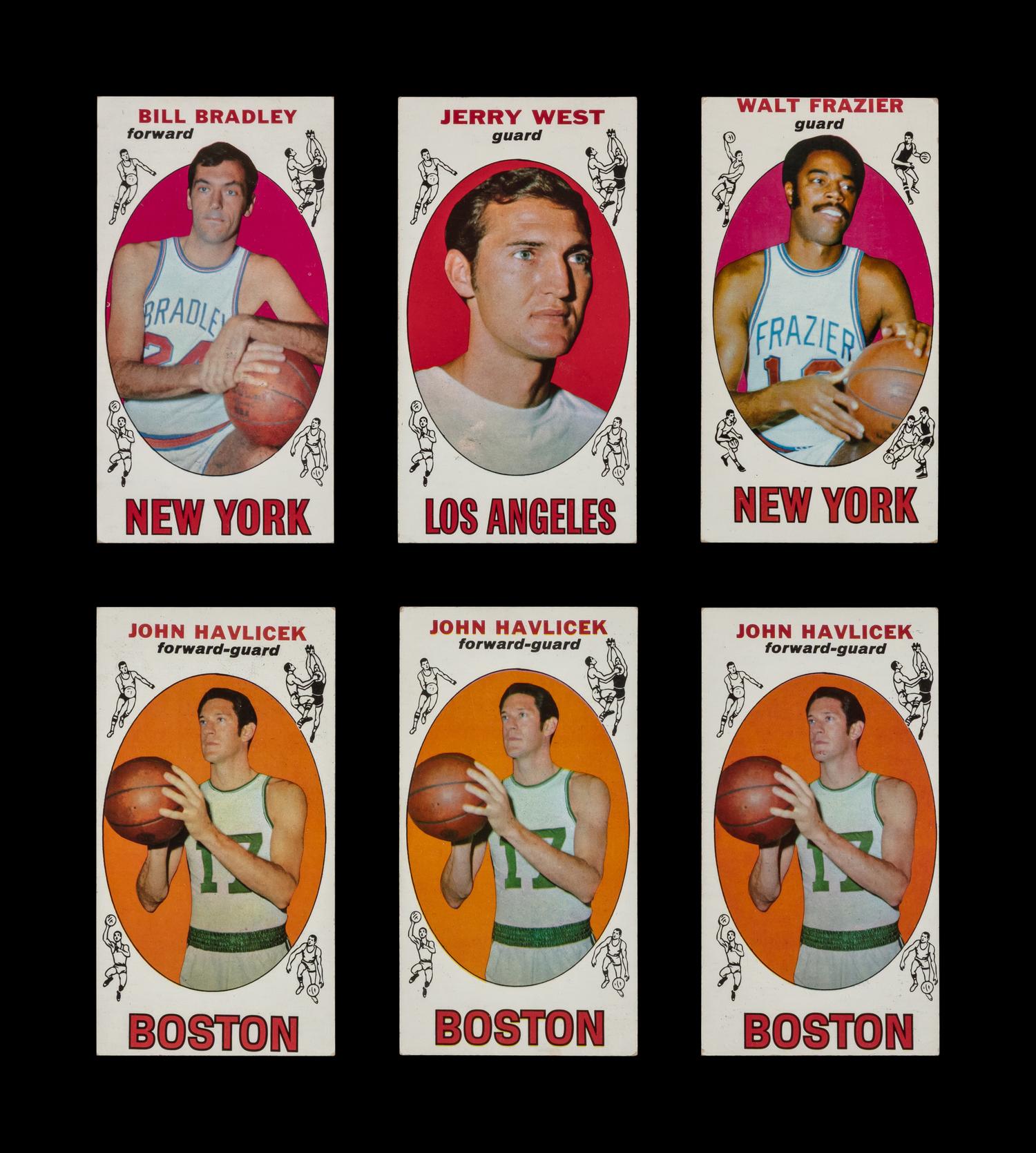 A Collection of 1960s-80s Topps Basketball Cards Including Multiple Hall of Famers and Rookies (35)