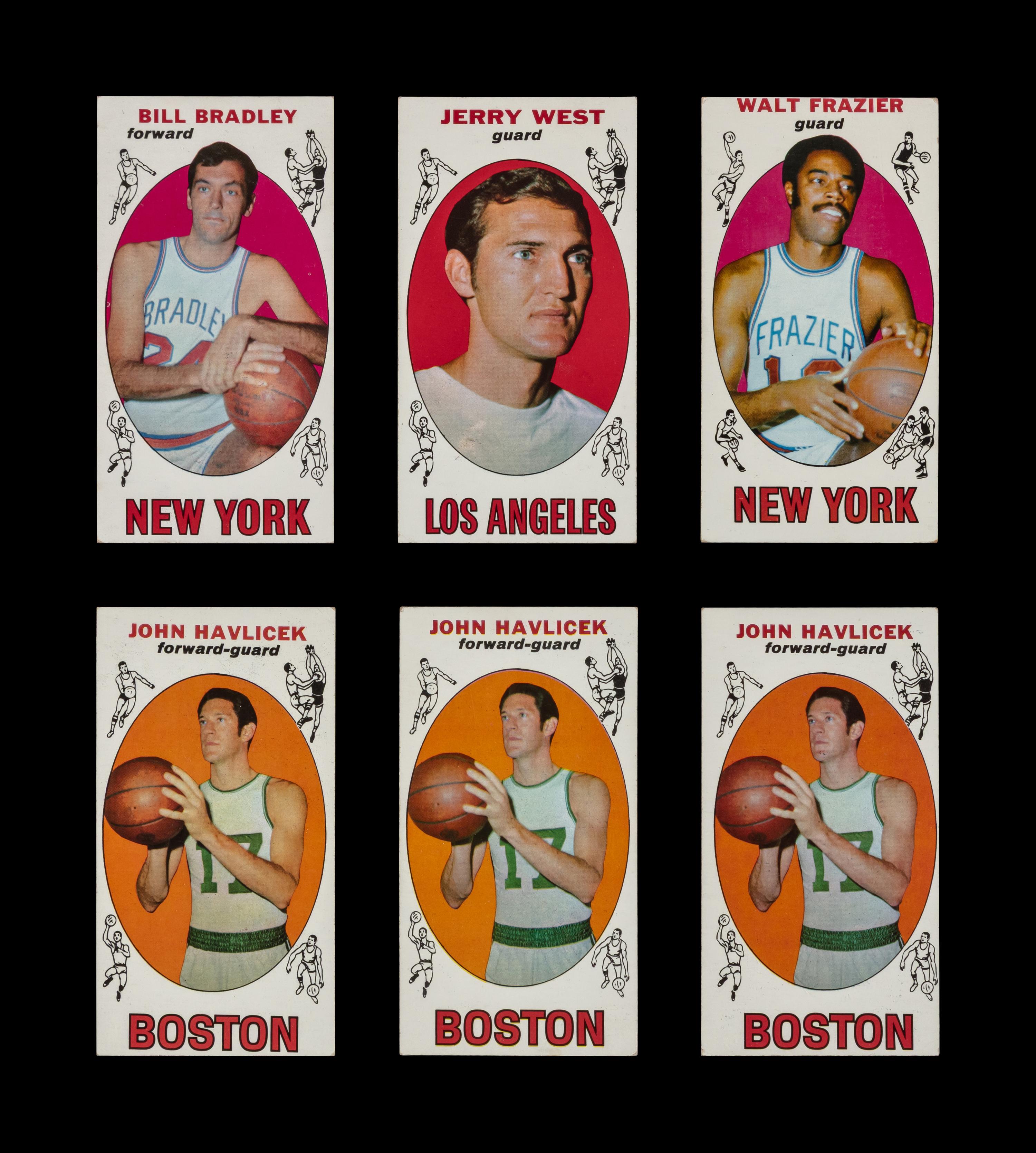 A Collection of 1960s-80s Topps Basketball Cards Including Multiple Hall of Famers and Rookies (35)