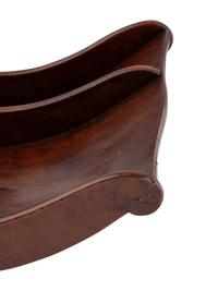 Two English Mahogany Cheese Cradles