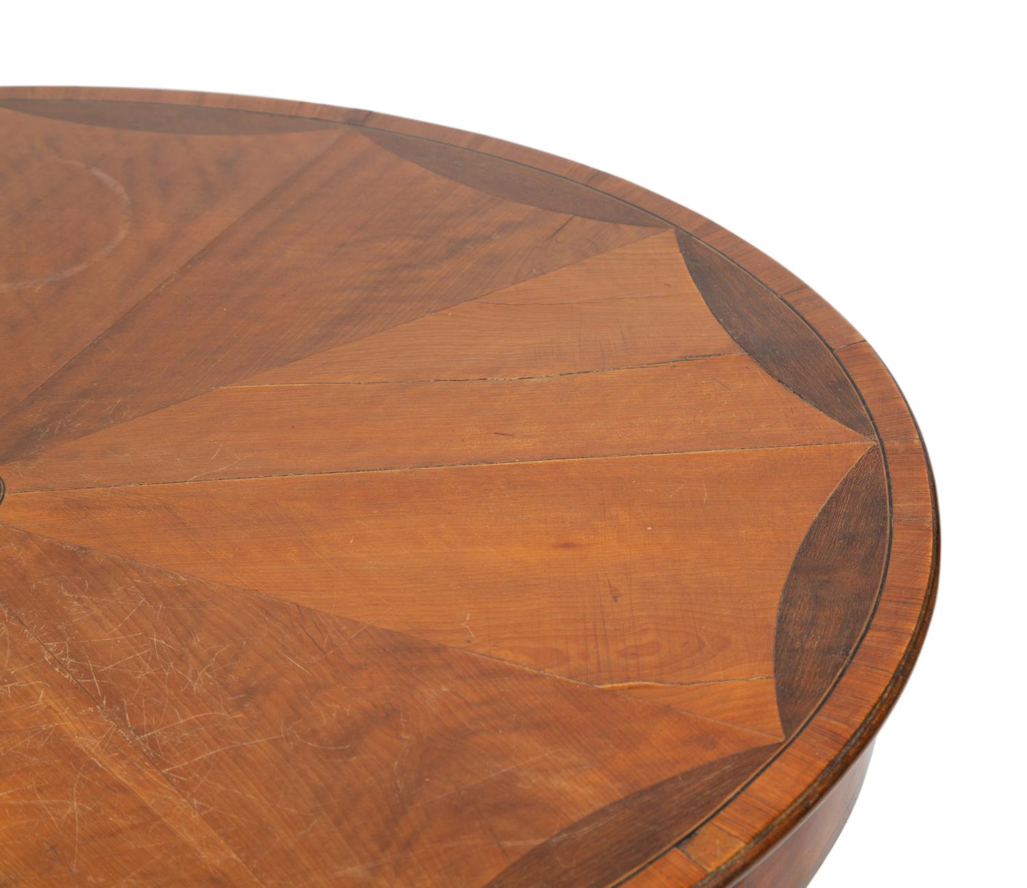 An Edwardian Parquetry Inlaid Side Table — 19TH CENTURY