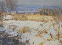 The Peaceful Stream in Winter , c. 1915