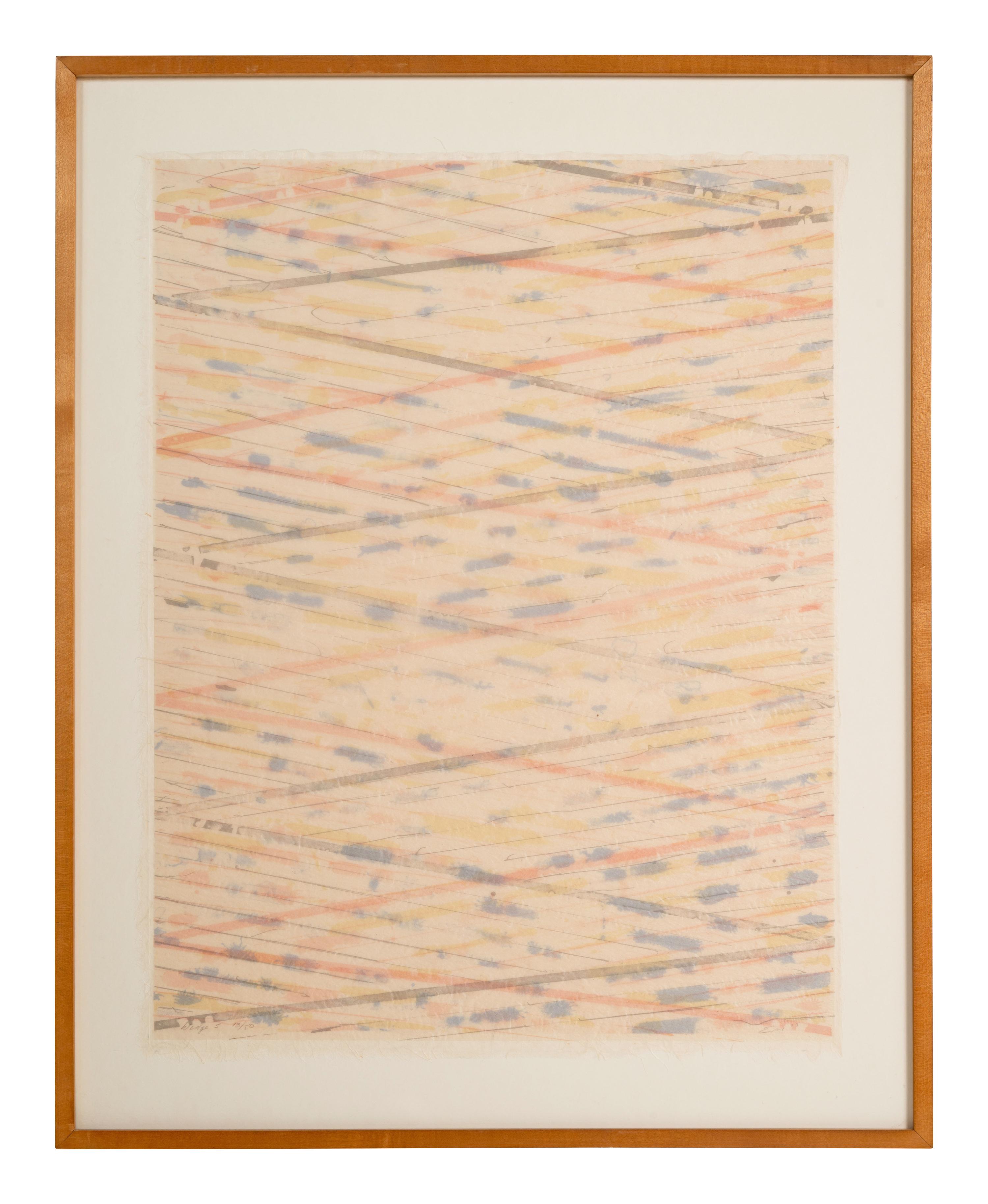Wedge #5 and Wedge #6 (Two Works from Broken Wedge Series)