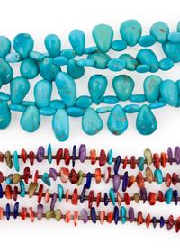 Four-Strand Turquoise Necklaces