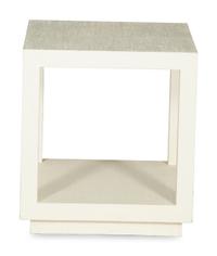 A Five-Piece Group of White Lacquered Furniture