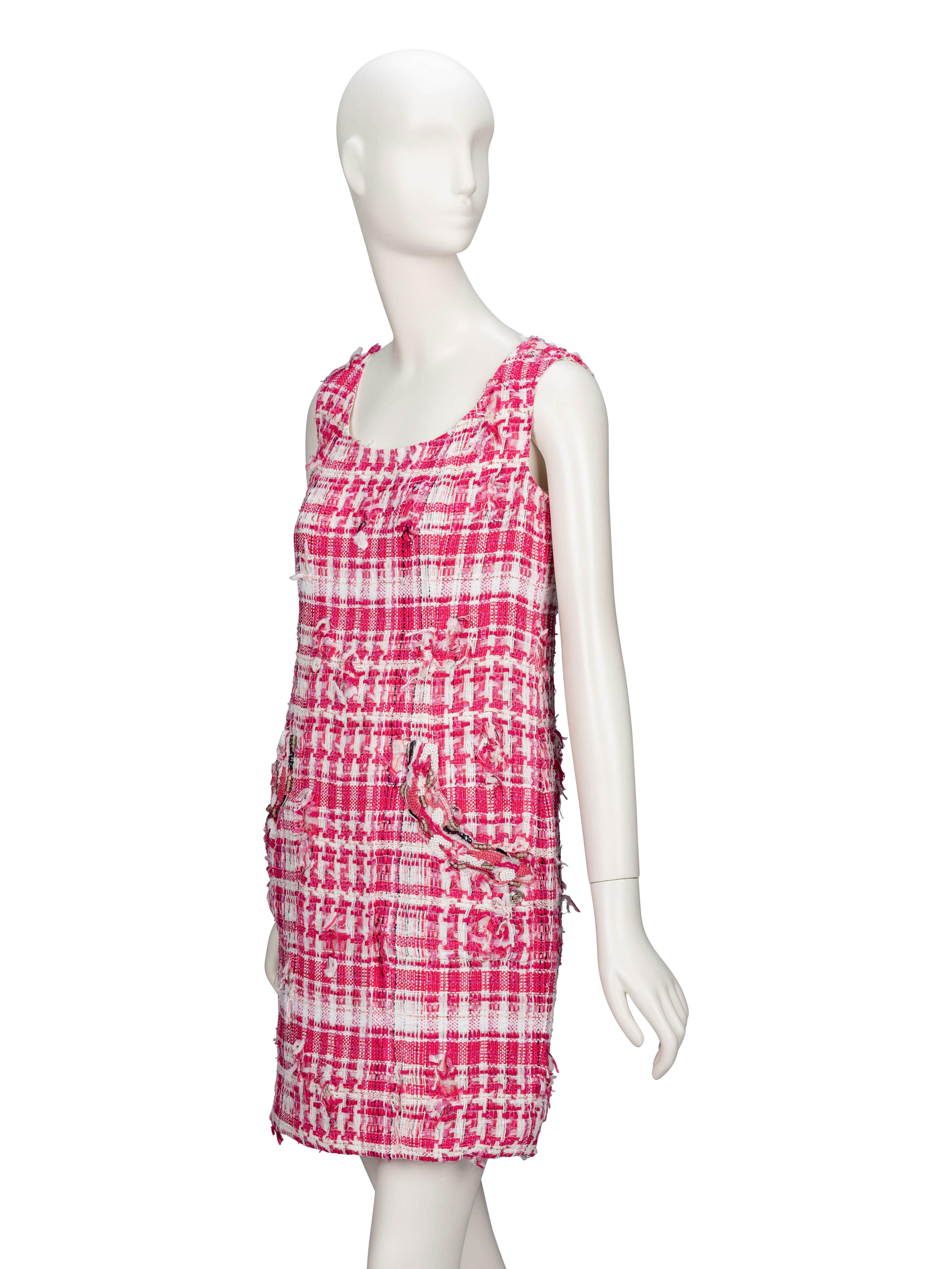 Chanel, Distressed Tweed Dress