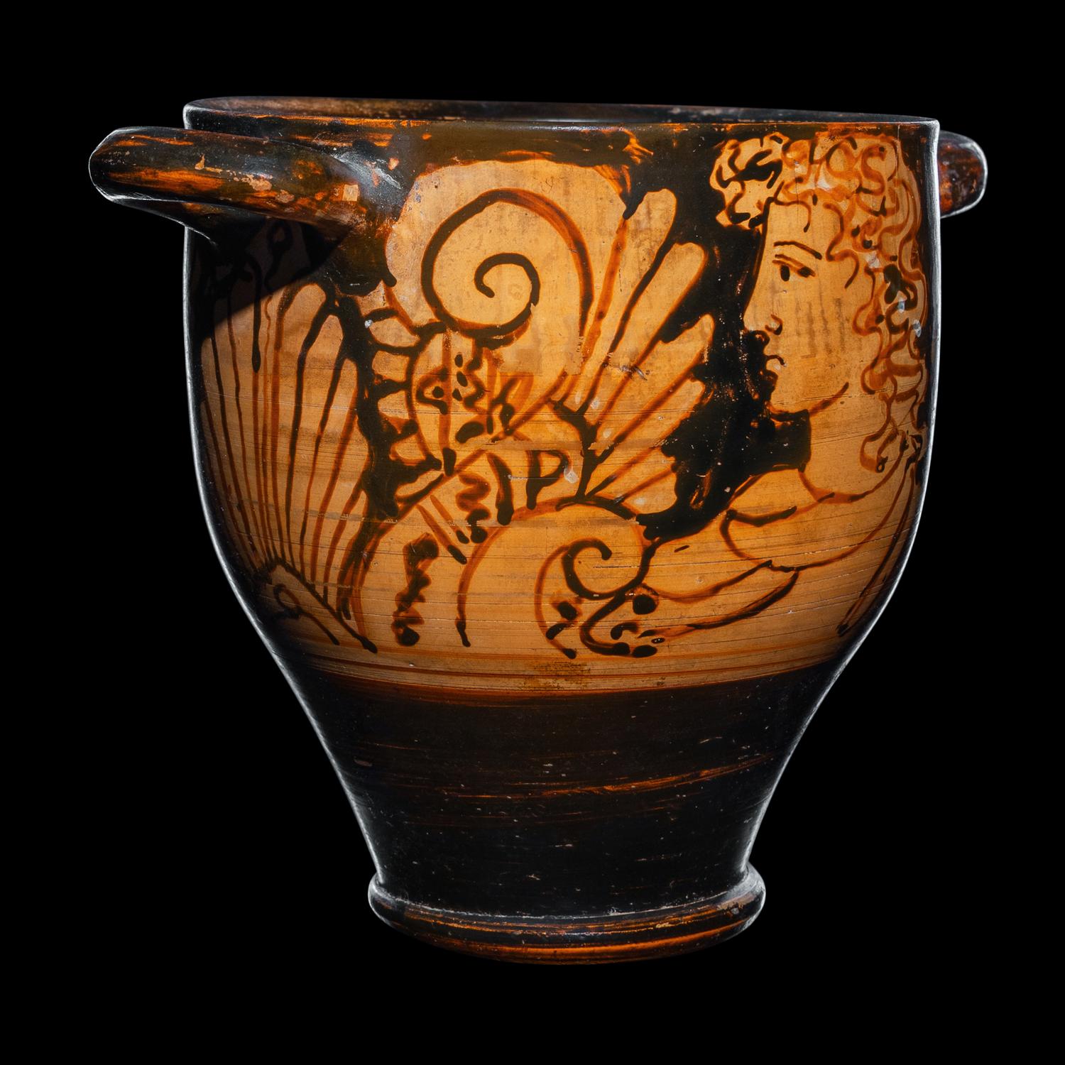 An Etruscan Red-Figured Skyphos