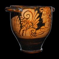 An Etruscan Red-Figured Skyphos