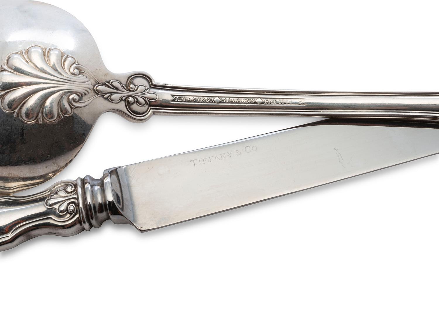 A Tiffany and Co. Silver Flatware Service