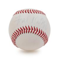 A Group of Nine Baseball Hall of Fame and Notables Signed Autograph Items (BAS Beckett Authentication Services Certified),