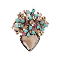 Iradj Moini Multigem Brooch