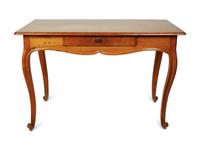 A French Provincial Walnut One-Drawer Desk
