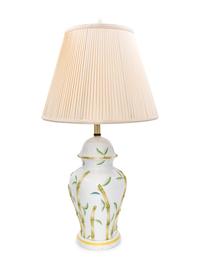 Three Glazed Ceramic Table Lamps