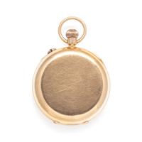 18K YELLOW GOLD MEDICAL OPEN FACE POCKET WATCH