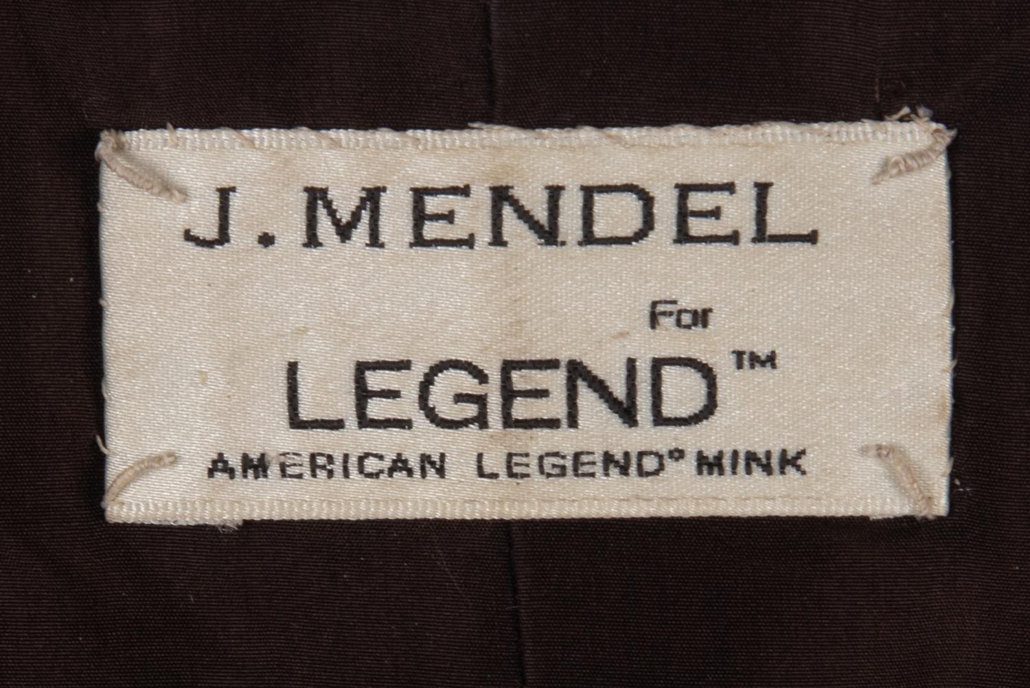 J. Mendel Mink Scarf