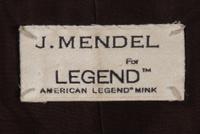 J. Mendel Mink Scarf