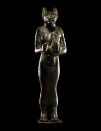 An Egyptian Bronze Bastet