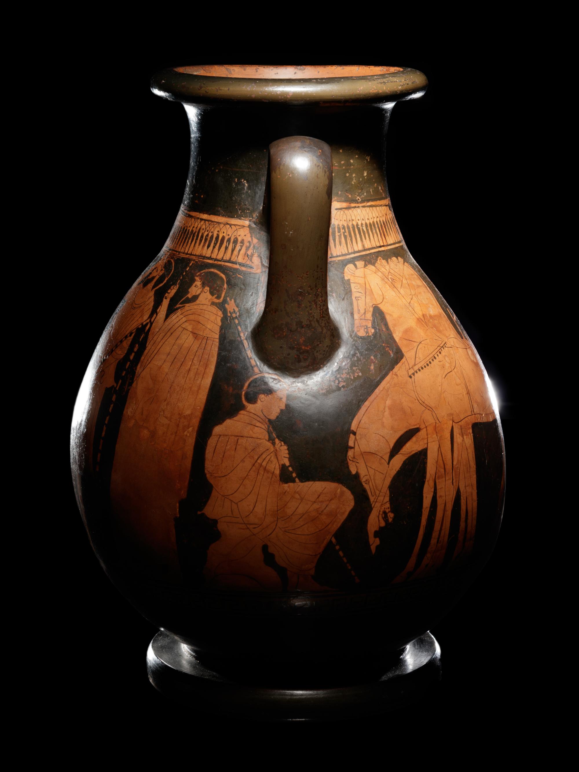 An Attic Red-Figured Pelike with Athena on a Chariot