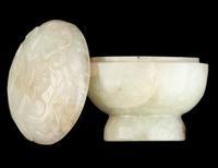 Five Chinese Hardstone Jewelry