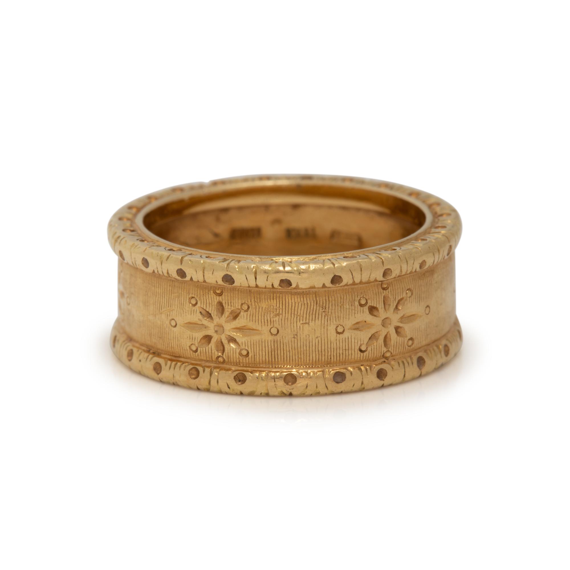 YELLOW GOLD BAND