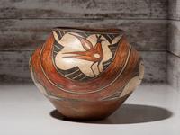 Polychrome Pottery Olla