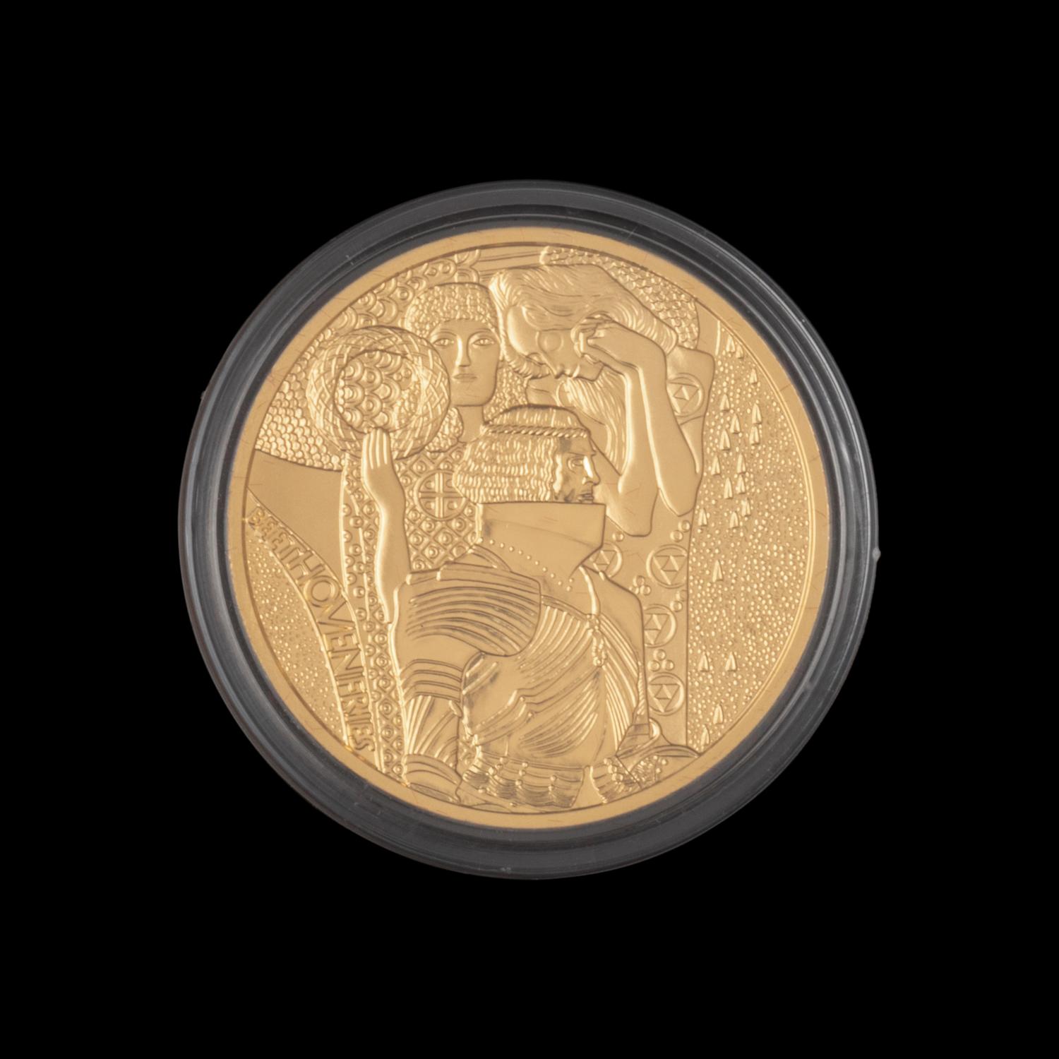 [AUSTRIA] A 2004 Weiner Secession Commemorative Gold 100-Euro Coin