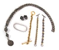 An Assortment of Costume Jewelry,