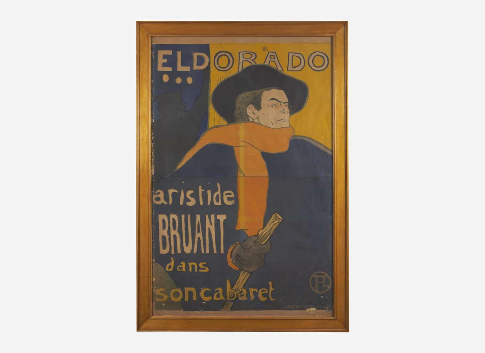 [Posters] Toulouse-Lautrec, Henri de: Eldorado Aristide Bruant