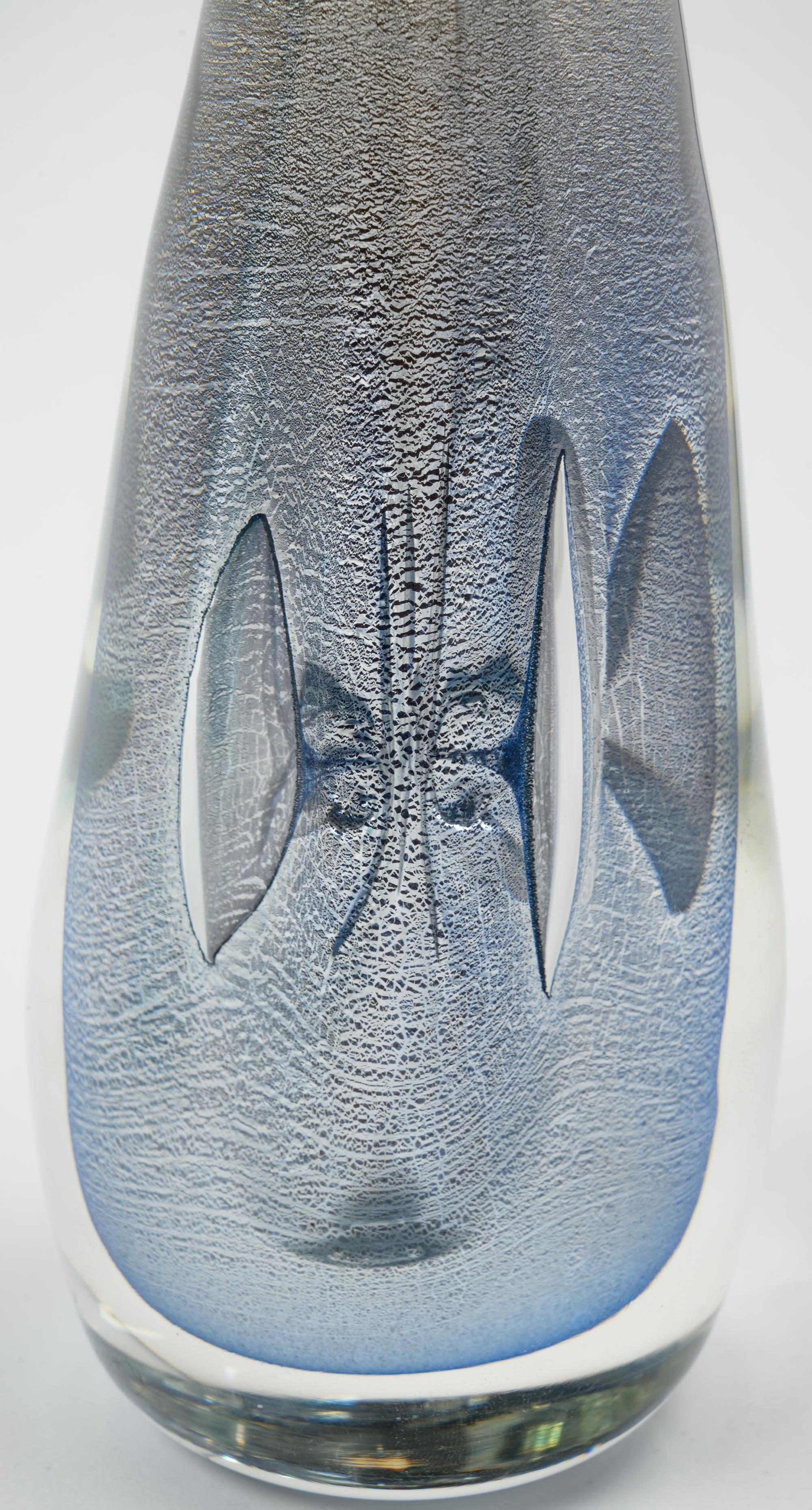 Three Paperweight Vases