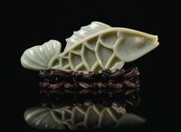A Chinese Jade Scholar’s Article 18TH/19TH CENTURY Width 11 1/4 inches. — 18TH/19TH CENTURY