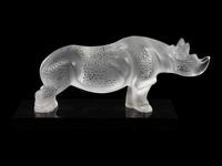 A Lalique Rhinoceros