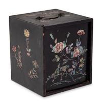 Two Chinese Lacquered Stationary Chests