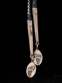 Silver Olla Bolo Tie