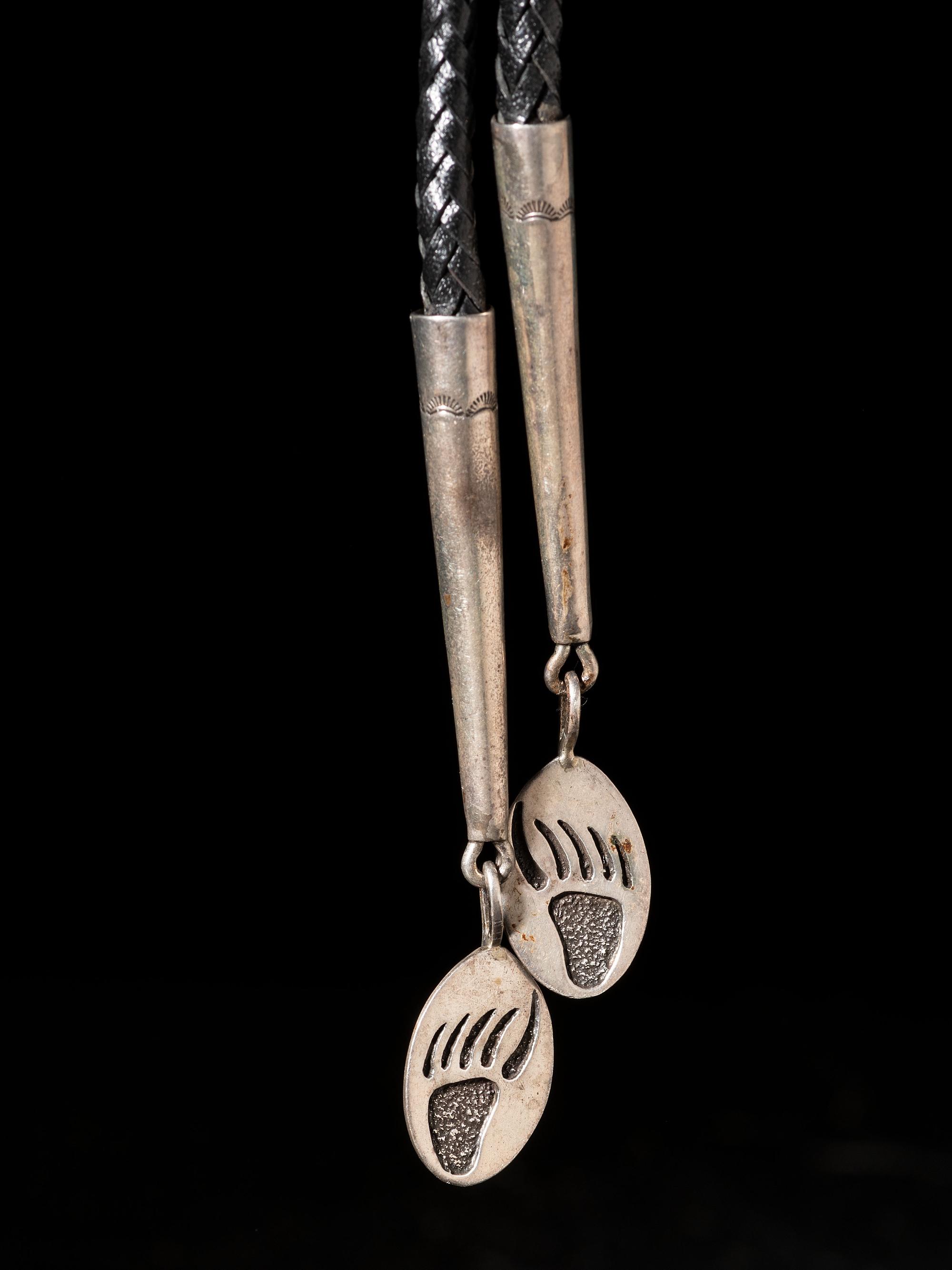 Silver Olla Bolo Tie