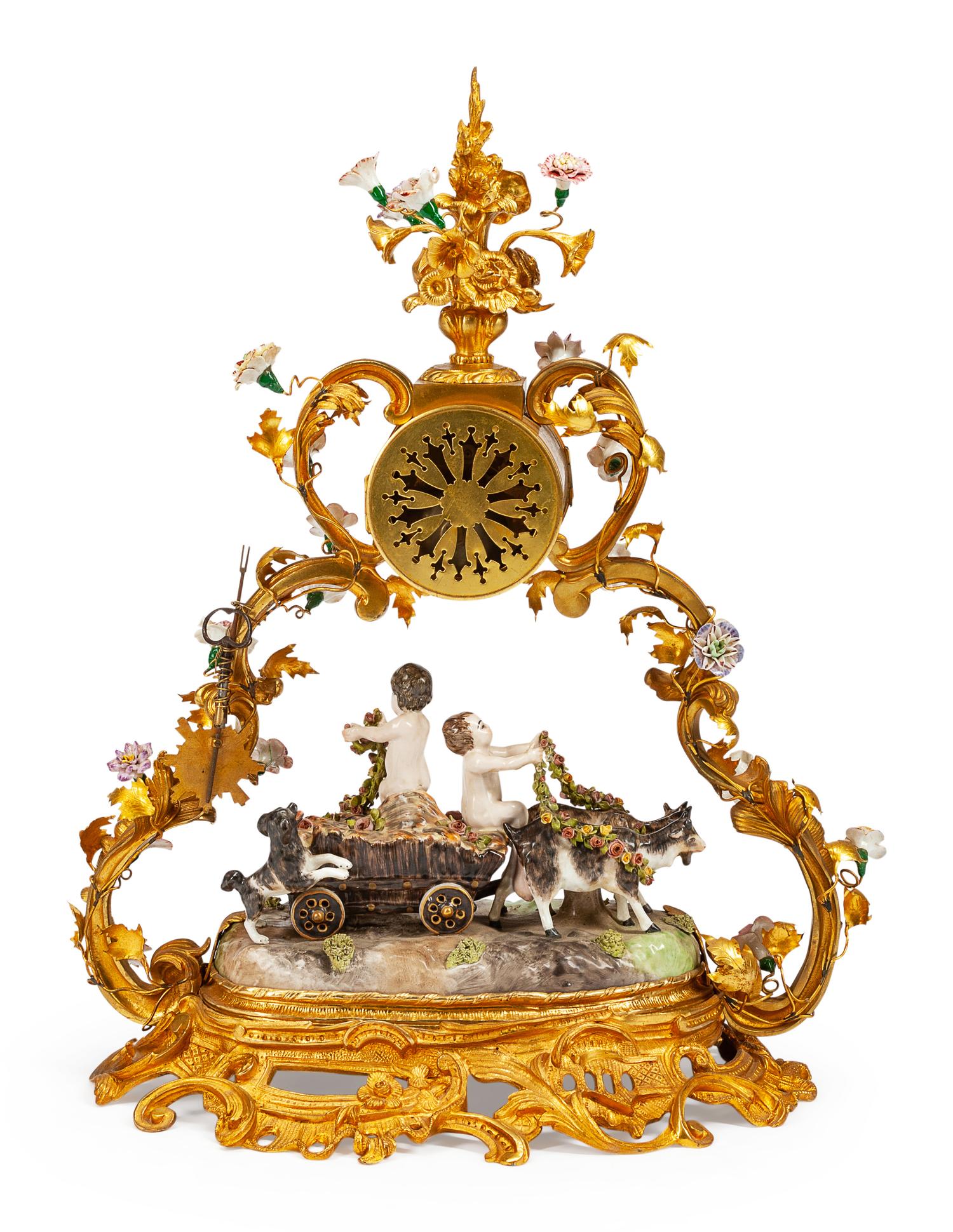 A Biedermeier Parcel Ebonized Occasional Table
