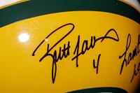 A Group of Brett Favre Signed Green Bay Packers Items,