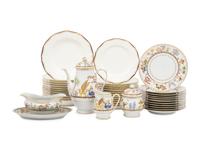 A Le Tallec Cirque Chinois Porcelain Service
