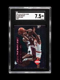 A Group of 1996-97 Collector's Edge Kobe Bryant Rookie Basketball Cards,