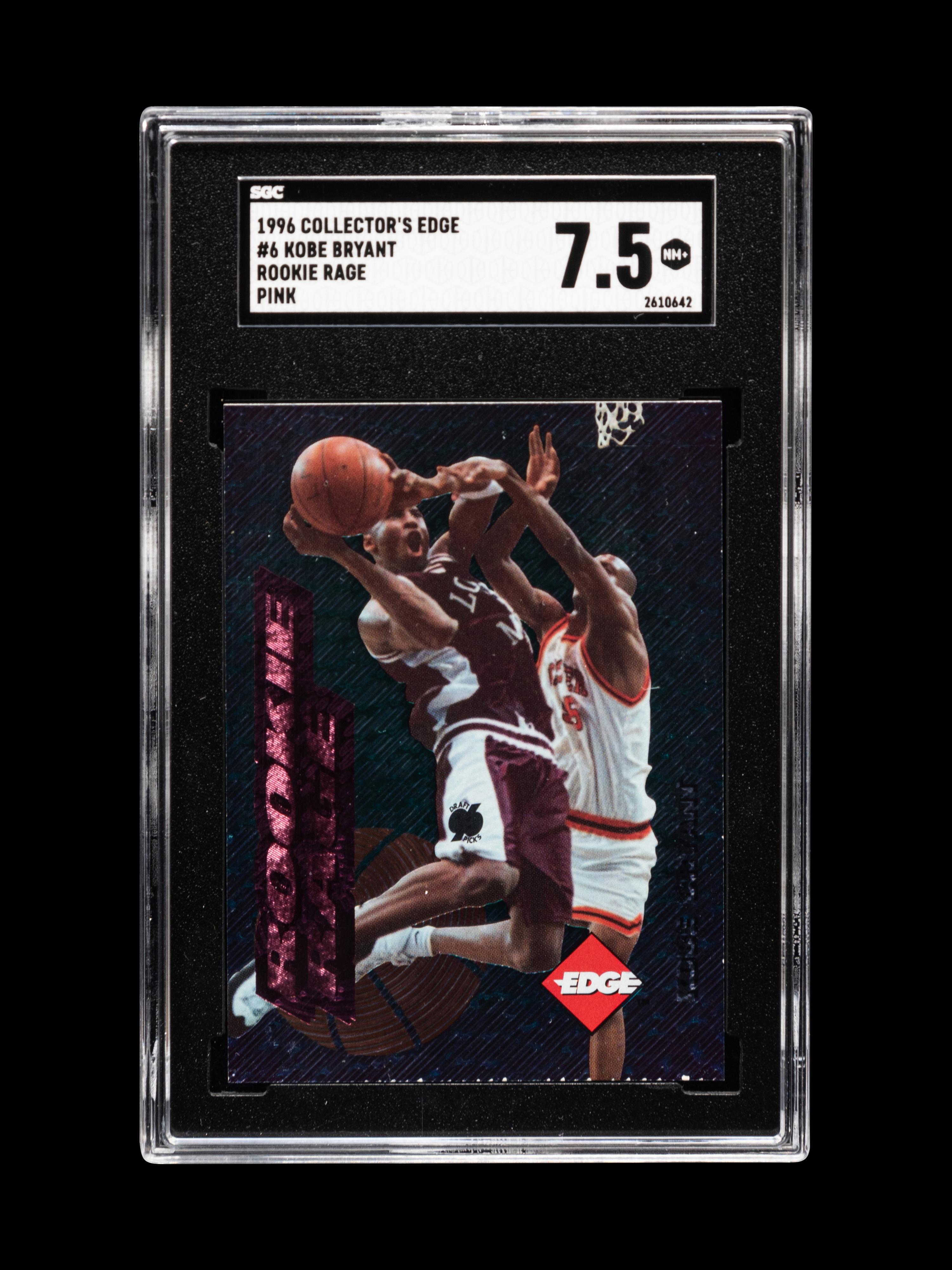 A Group of 1996-97 Collector's Edge Kobe Bryant Rookie Basketball Cards,
