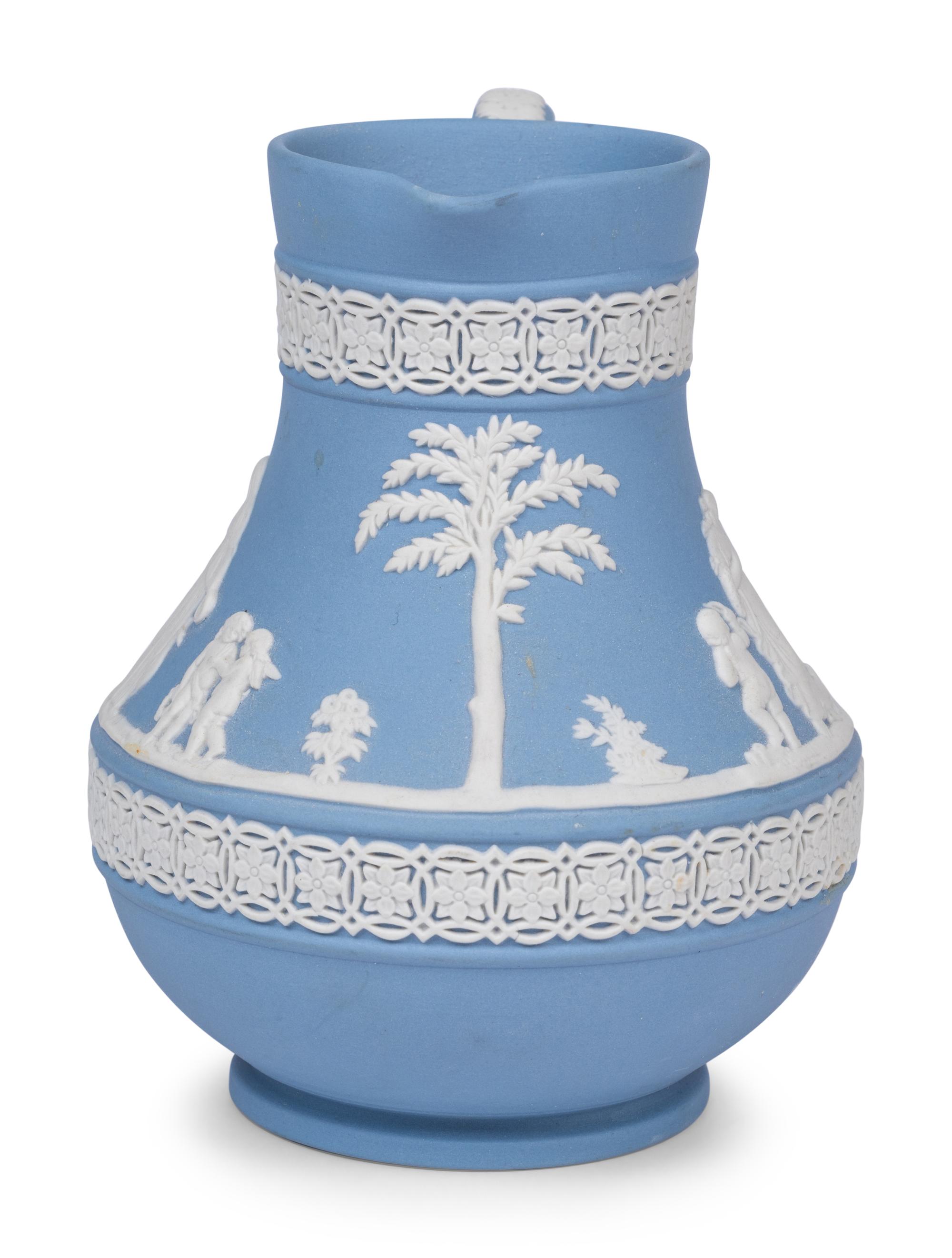 A Wedgewood Jasperware Pitcher