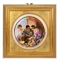A Pair of Limoges Porcelain Plaques