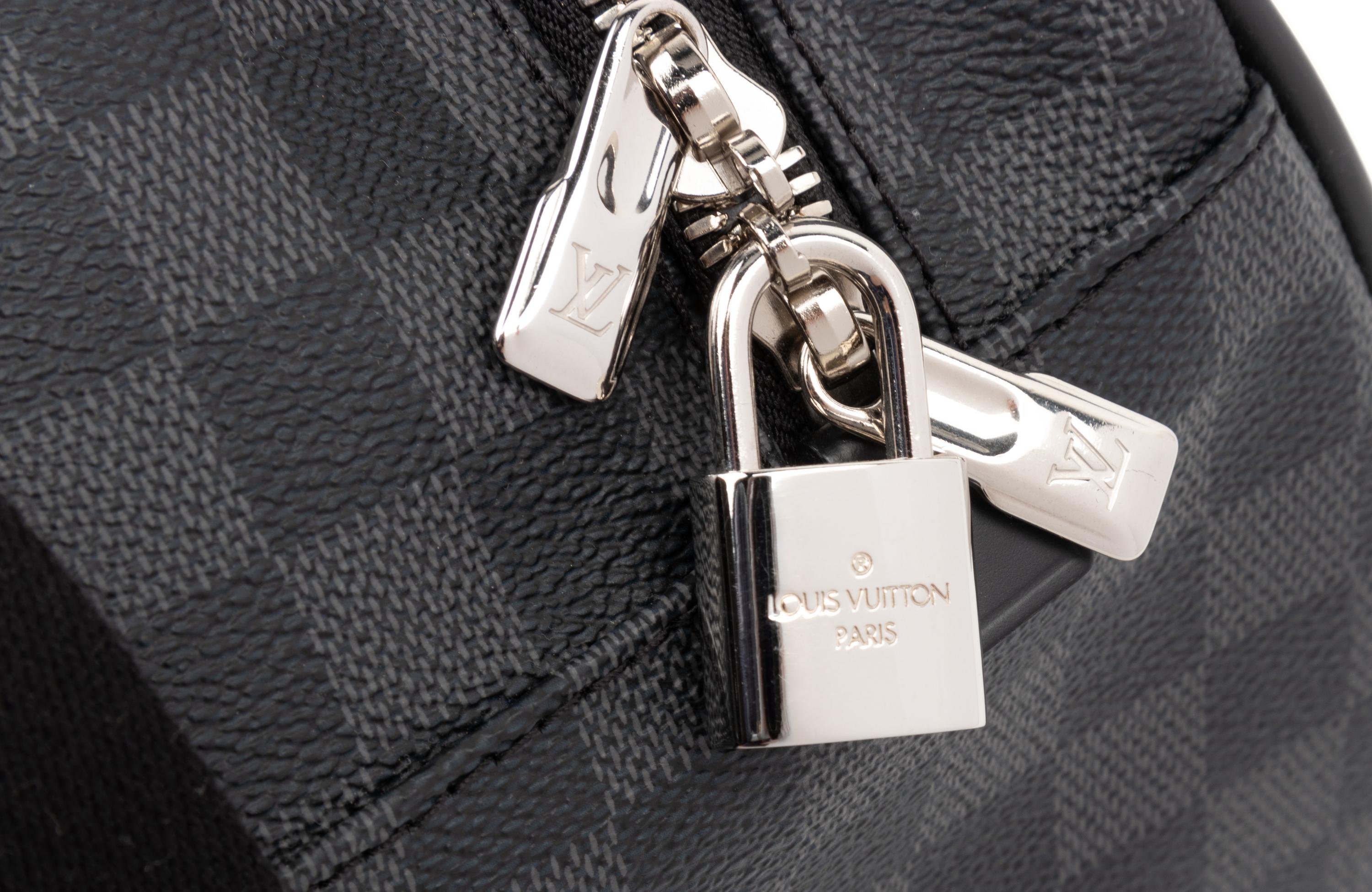 Louis Vuitton Néo Éole 55 Damier Graphite Coated Canvas Rolling Travel Bag, 2017
