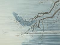 Shades of Grey - Great Blue Heron