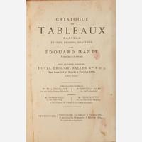 [Art] [Manet, Édouard] (Leenhoff, Léon) Exposition Des Oeuvres De Édouard Manet...