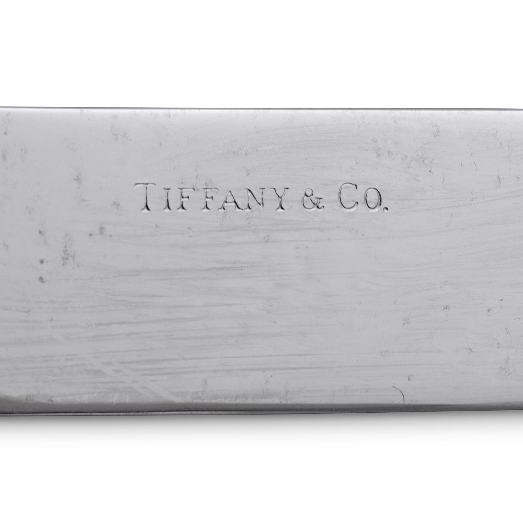 A Tiffany and Co. English King Silver Flatware Service