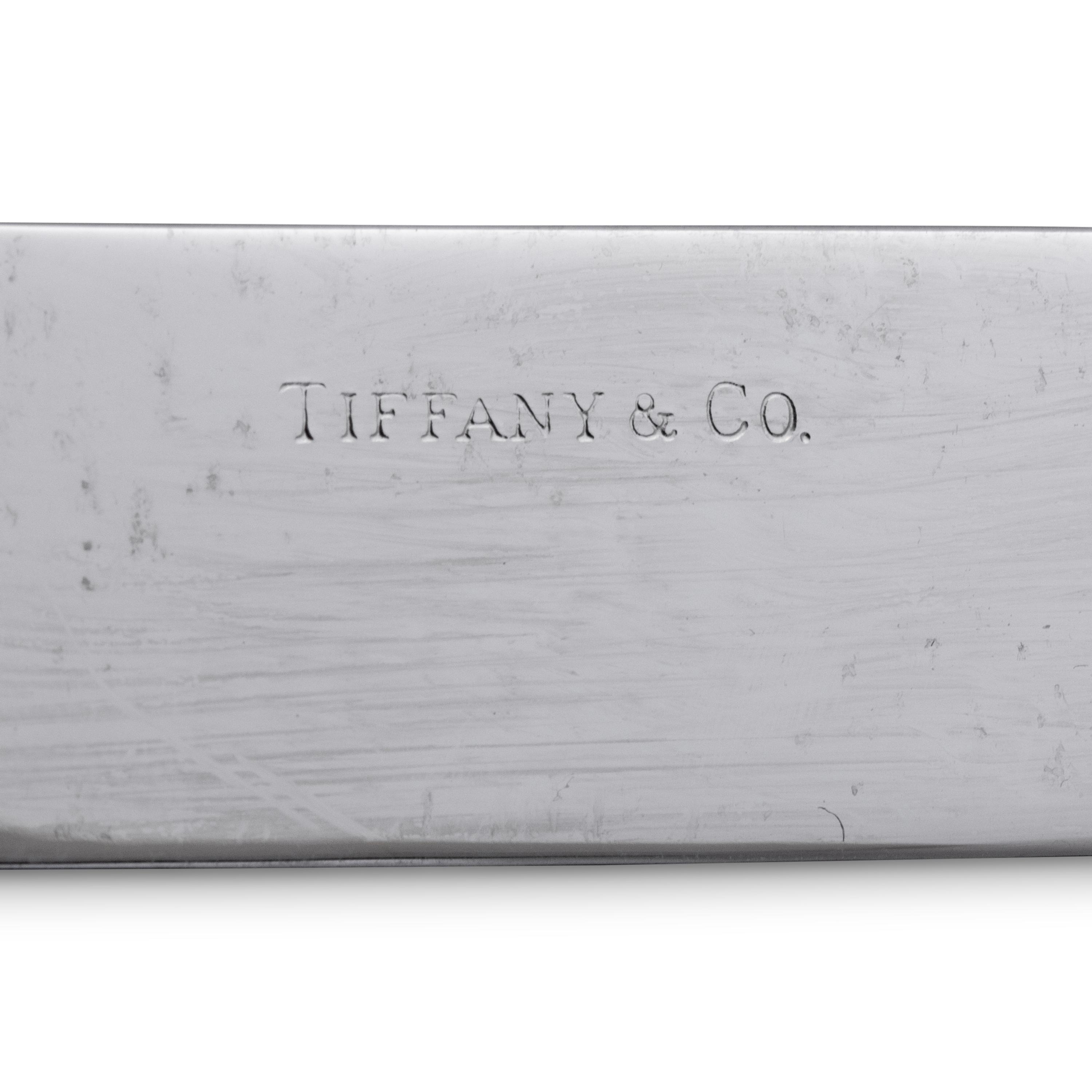 A Tiffany and Co. English King Silver Flatware Service